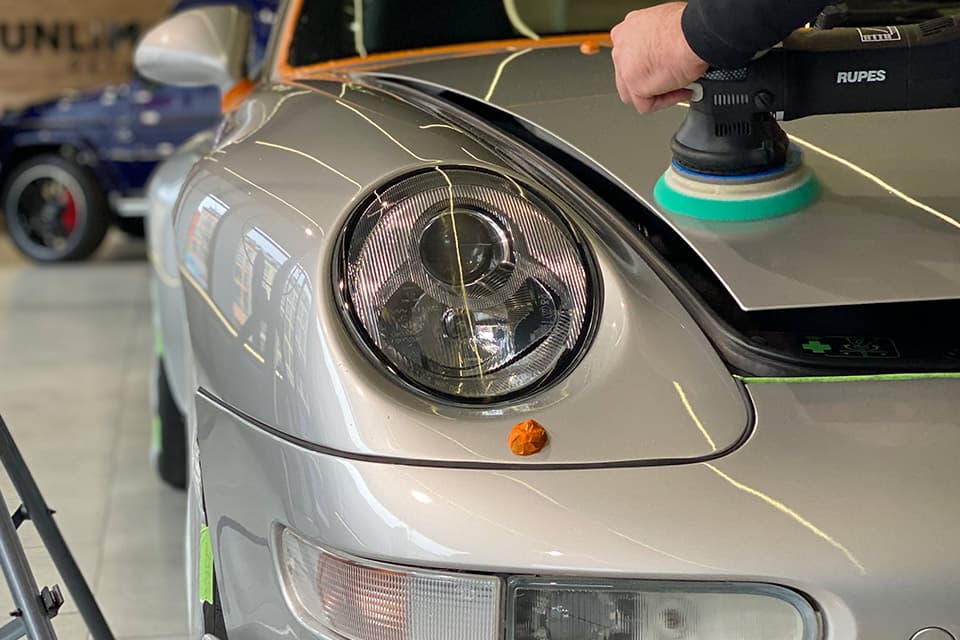 Hochwertige Lackpolitur